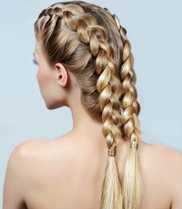 Comment tresser deux tresses latérales de vous-même