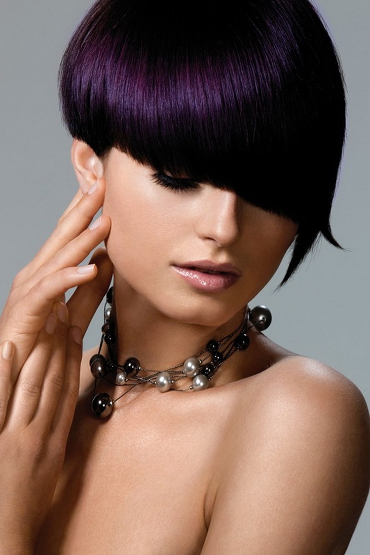 couleur de cheveux bordeaux