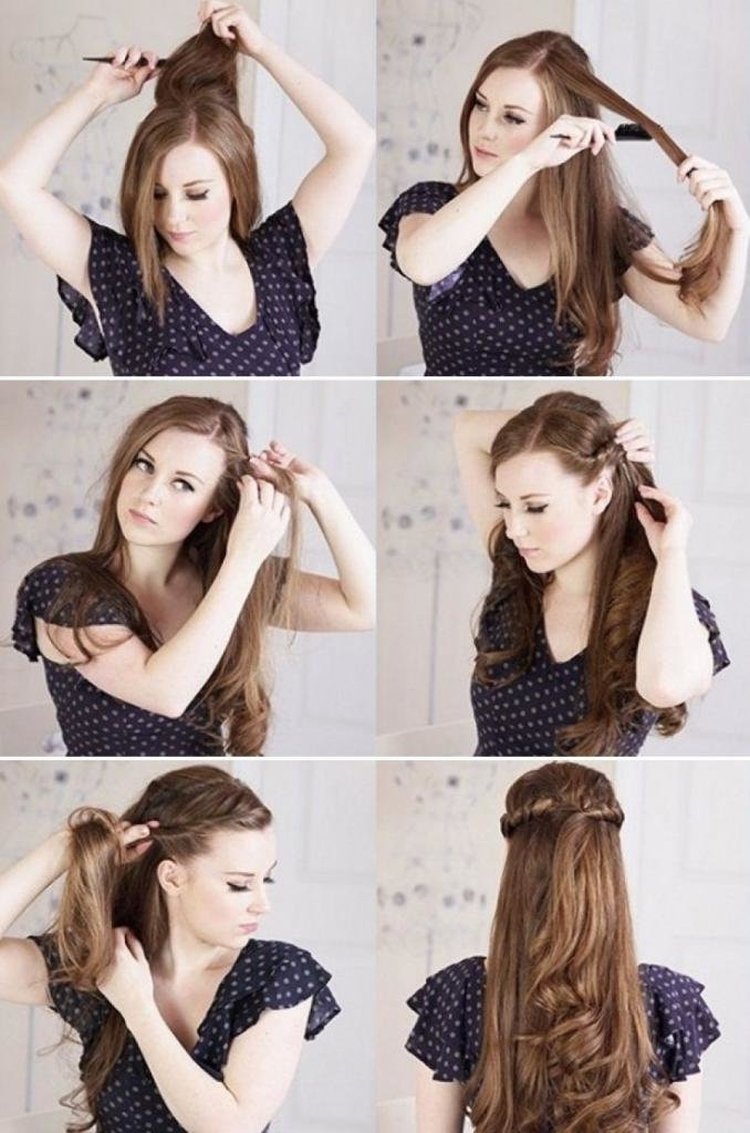 Coiffures légères aux cheveux dénoués