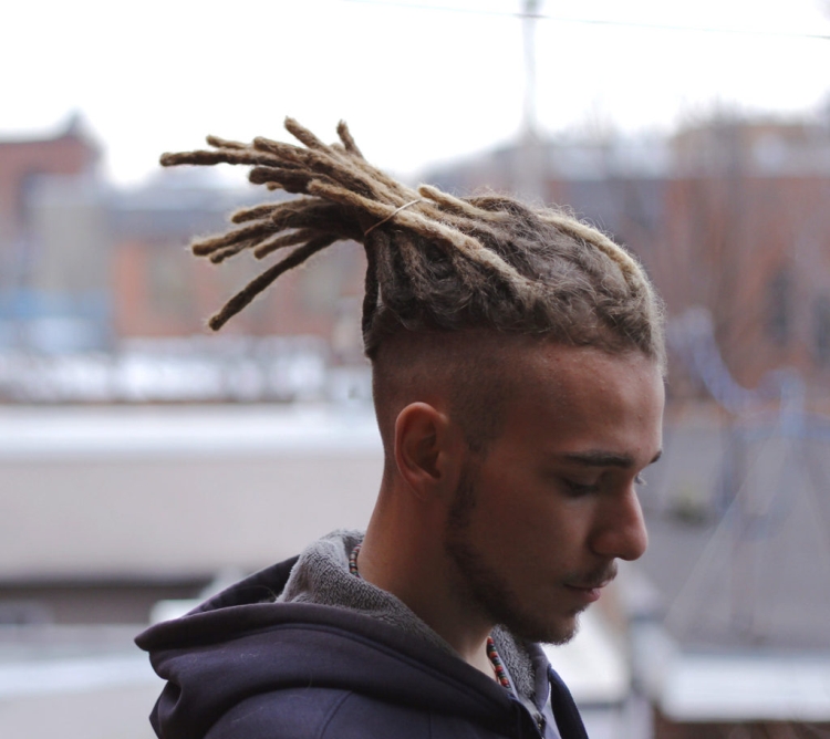 Short dreadlocks homme