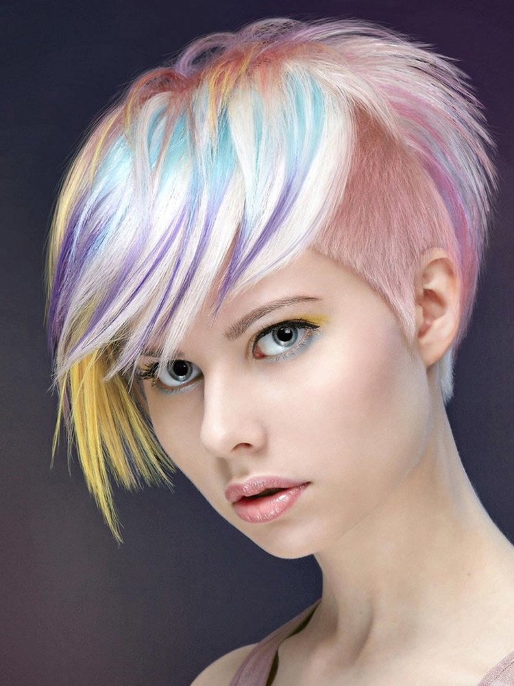 Coloration pour photo cheveux noirs courts