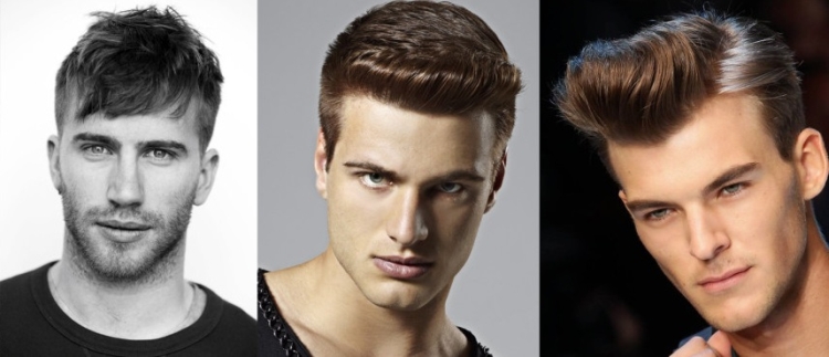 Coiffures pour hommes aux cheveux courts