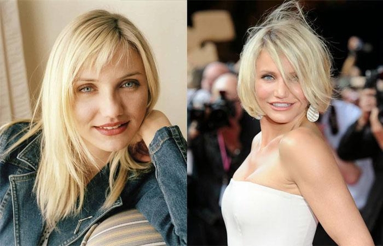 Coupes de cheveux asymétriques pour cheveux longs