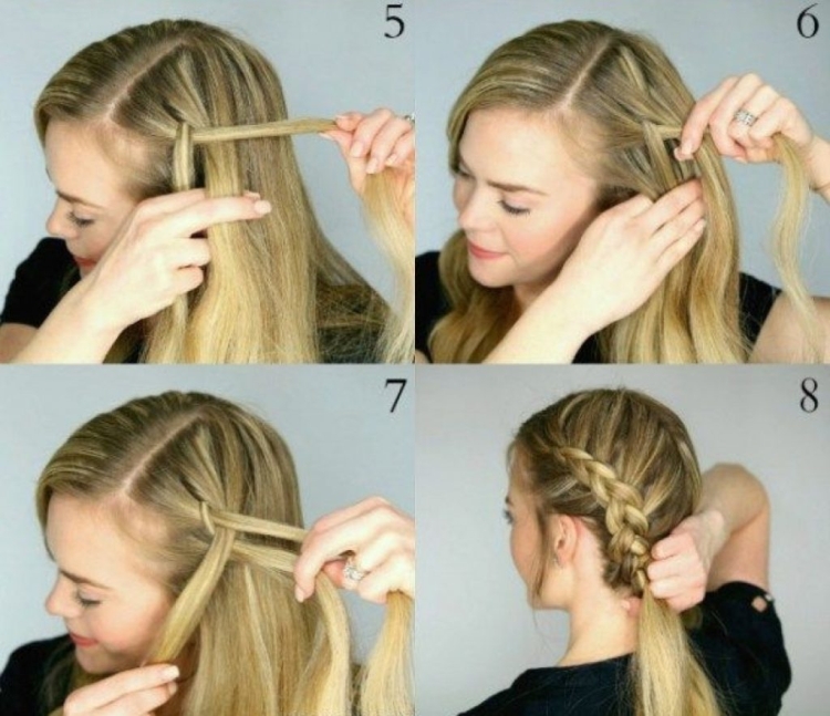 Comment tresser deux tresses latérales de vous-même