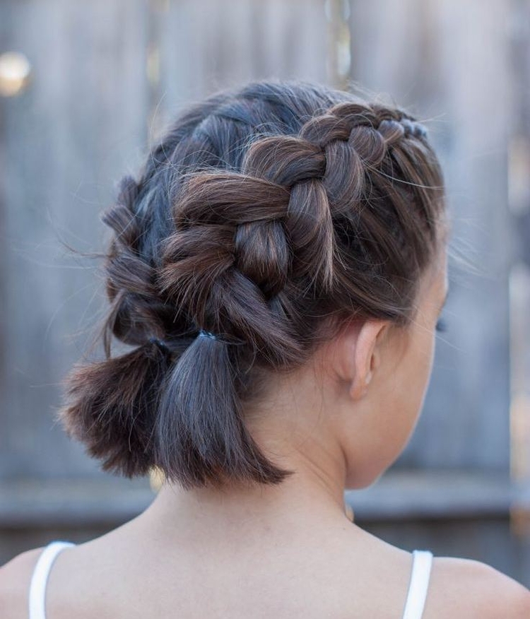 Comment tresser deux tresses latérales de vous-même