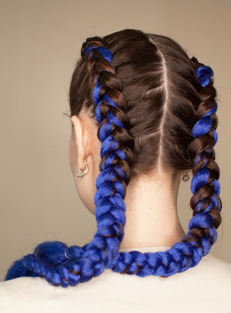 Comment tresser deux tresses latérales de vous-même