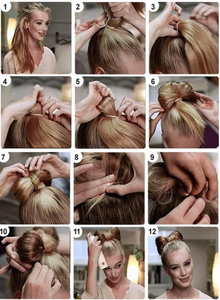 Comment faire un nœud avec des cheveux