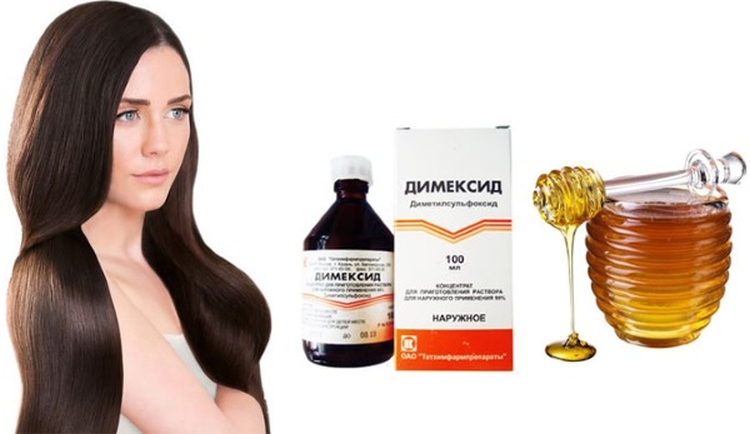 Masque capillaire au Dimexide pour la croissance