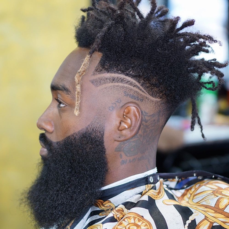 Short dreadlocks homme