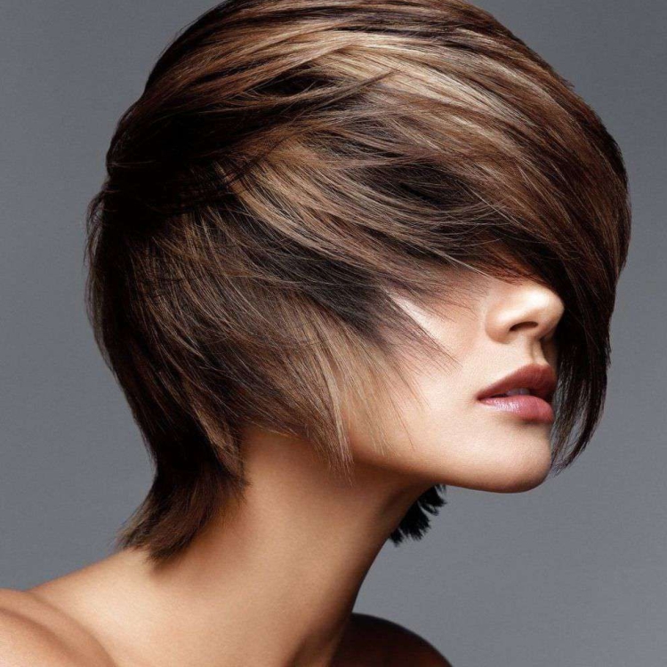 Coloration pour photo cheveux noirs courts