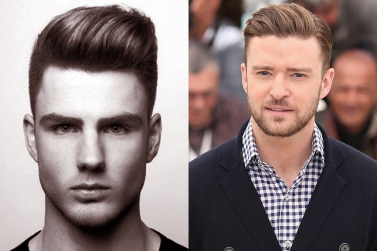 Coiffures pour hommes aux cheveux courts