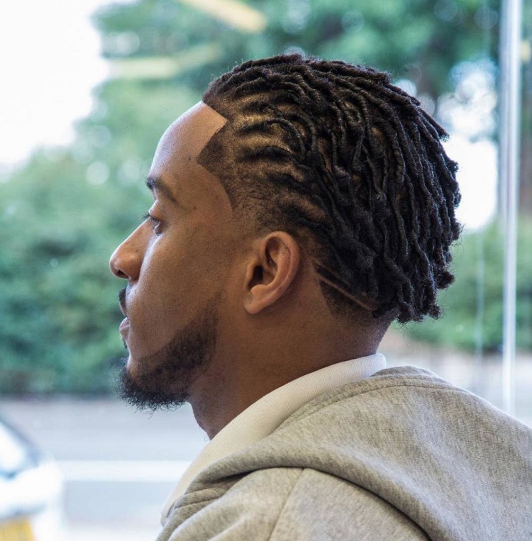 Short dreadlocks homme
