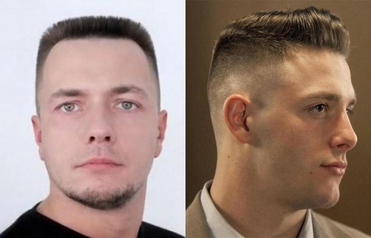 Coiffure sportive homme