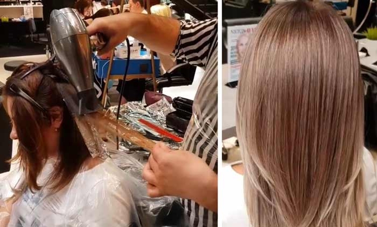 Technique de coloration à l'air