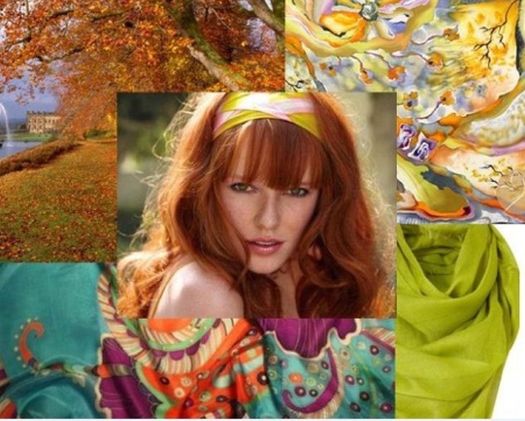 Type de couleur automne quelle couleur de cheveux convient à une photo