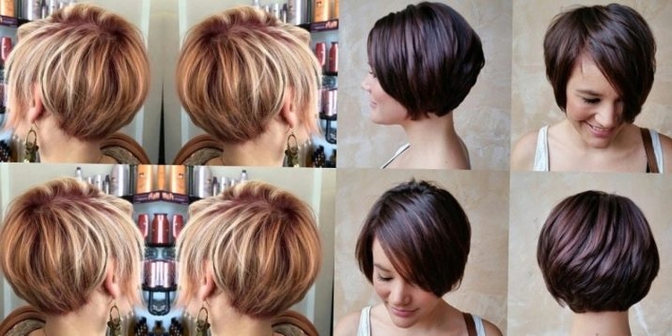 Coupe de cheveux pour cheveux courts ajoutant du volume à la photo