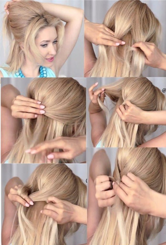 La coiffure d'Elsa de Frozen