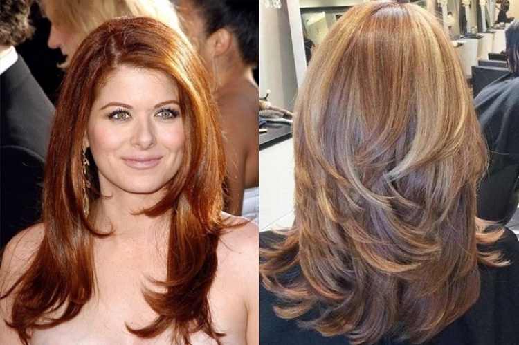 Échelle de coupe de cheveux pour cheveux longs