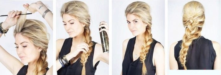 La coiffure d'Elsa de Frozen