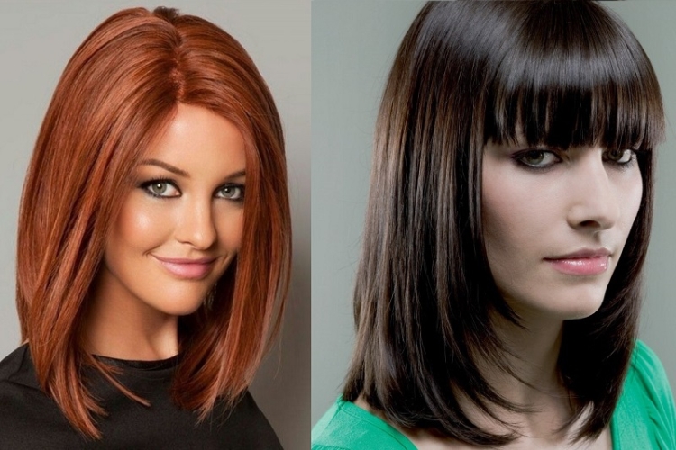 Échelle de coupe de cheveux pour cheveux longs