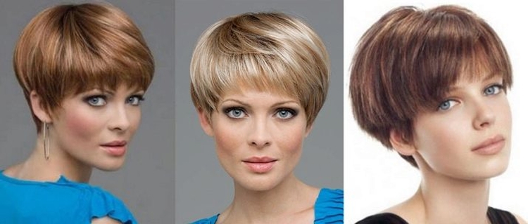 Coupe de cheveux pour cheveux courts ajoutant du volume à la photo