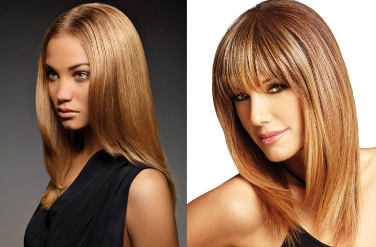 Échelle de coupe de cheveux pour cheveux longs
