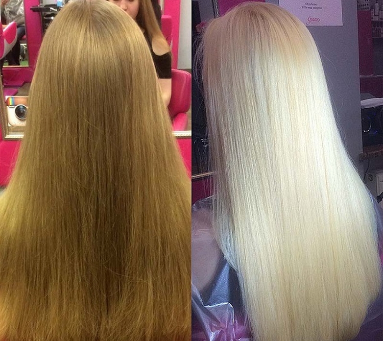 Comment enlever le jaunissement des cheveux après la décoloration