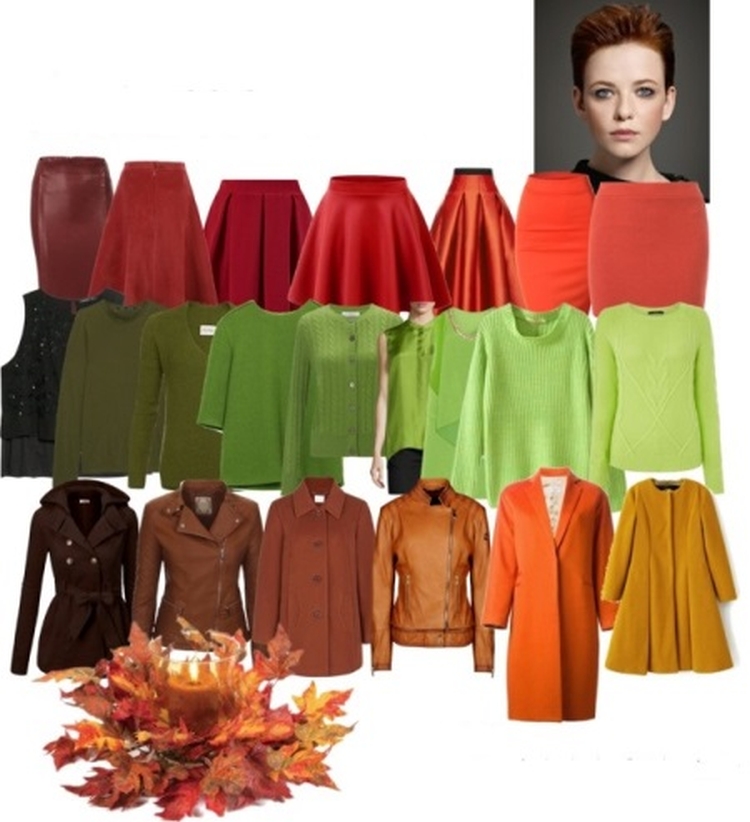 Type de couleur automne quelle couleur de cheveux convient à une photo