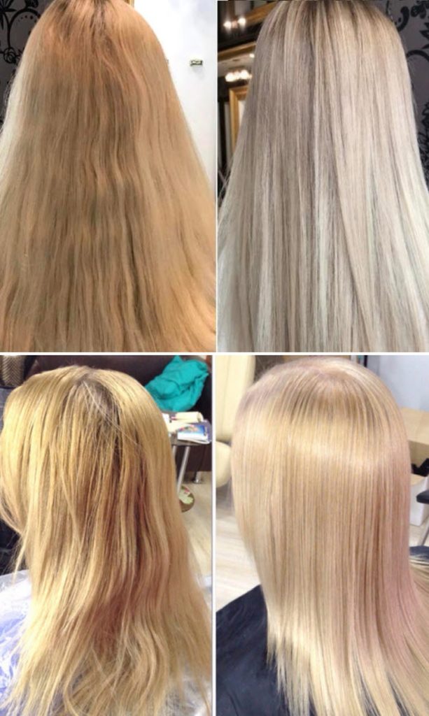 Comment enlever le jaunissement des cheveux après la décoloration