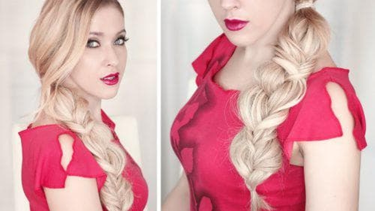 La coiffure d'Elsa de Frozen