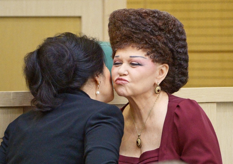 Les coiffures de Valentina Petrenko