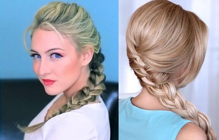 La coiffure d'Elsa de Frozen