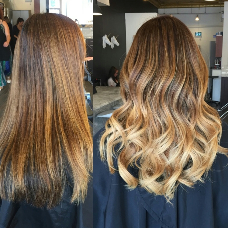Tonification des cheveux photos avant et après