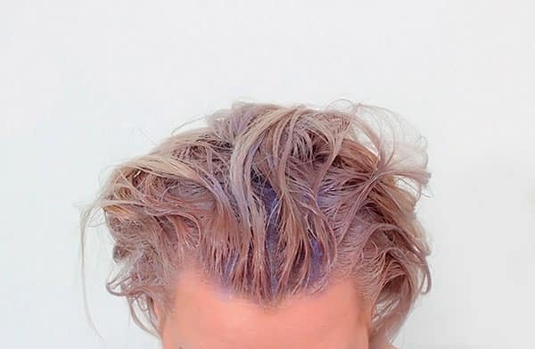 Tonification des cheveux photos avant et après