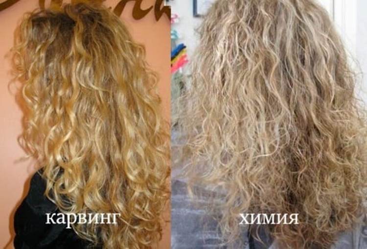 Chimie légère pour une photo de cheveux moyens