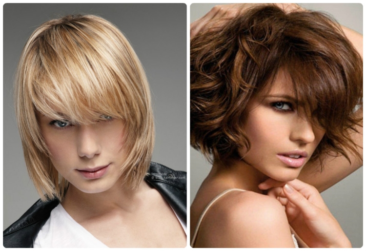 Coupe de cheveux pour cheveux courts ajoutant du volume à la photo