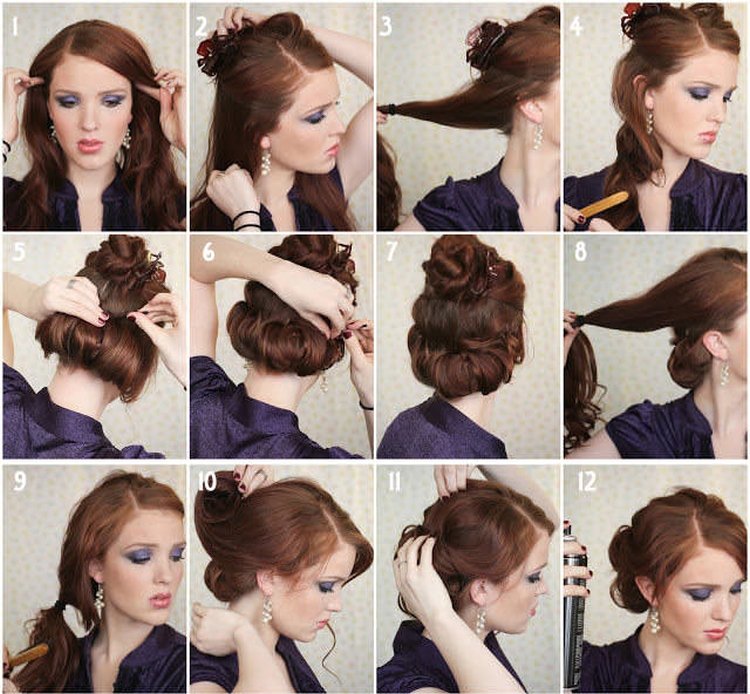 Coiffures De Rouleau De Cheveux