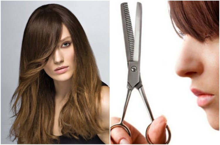 Coupe de cheveux avant et après