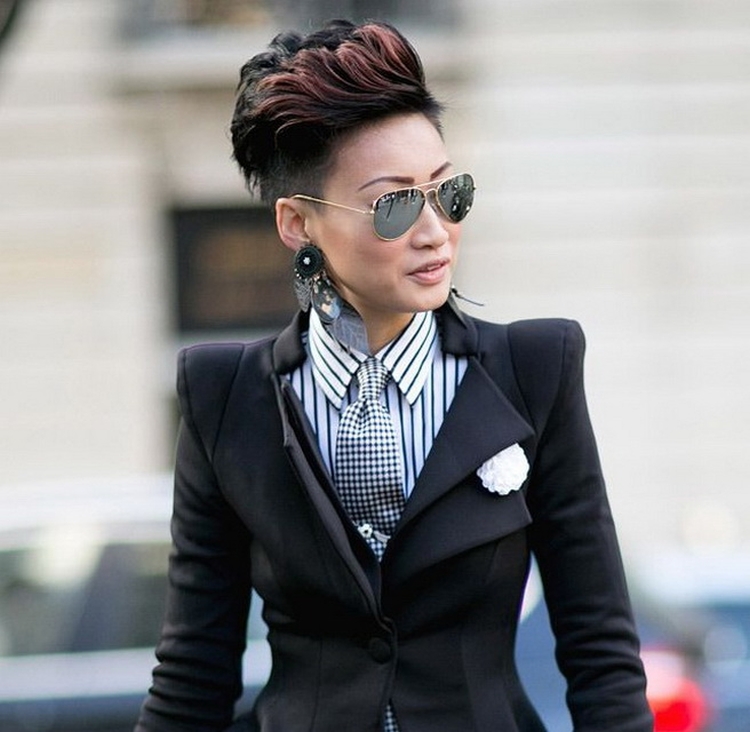 Coupe de cheveux garçon pour fille