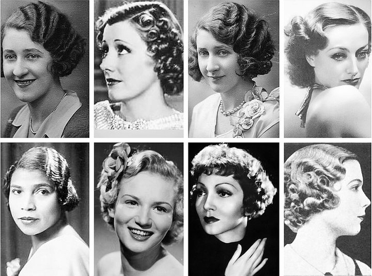 coiffure années 30