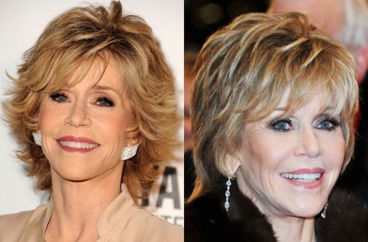 Coiffure courte pour une femme de 50 ans