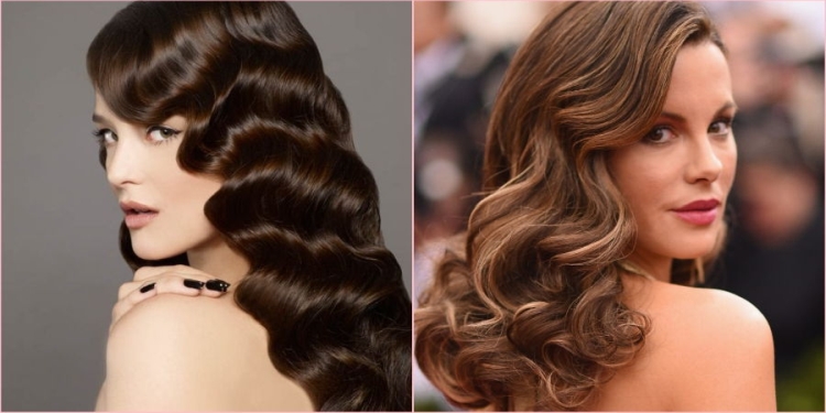 Coiffures pour la mère de la mariée pour cheveux mi-longs