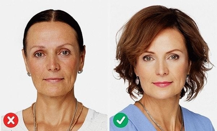 Coiffures moyennes pour les femmes de 35 ans
