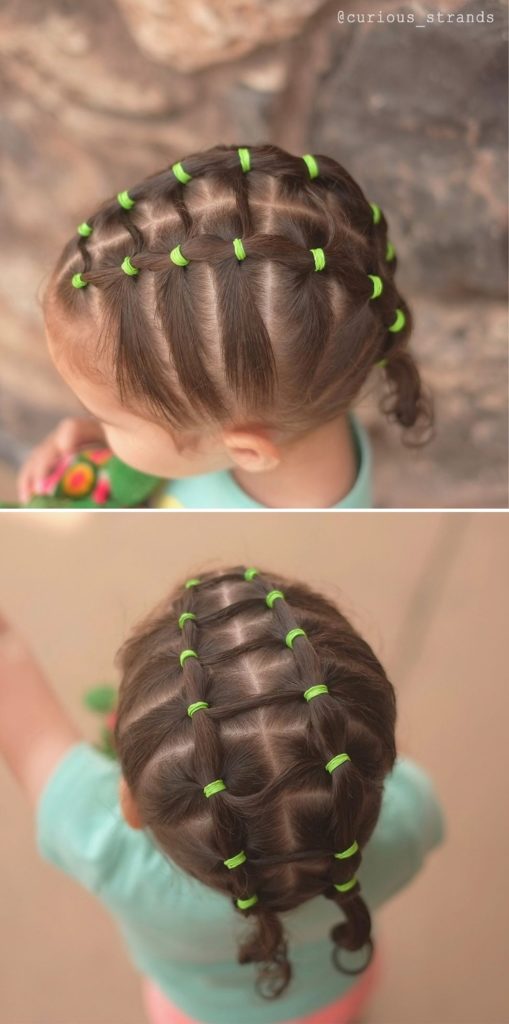 Coiffures pour la maternelle pour tous les jours