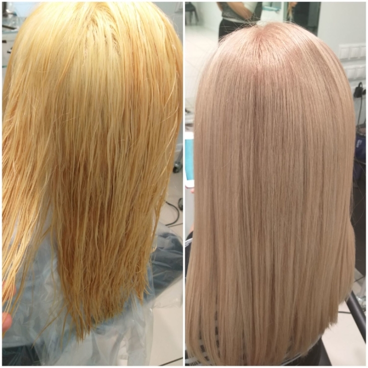 Égaliser la couleur des cheveux à la maison
