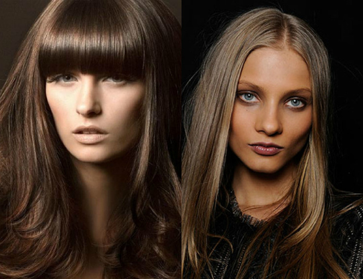 Couleur de cheveux noisette