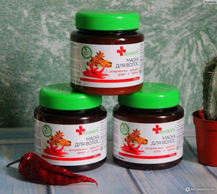 Masque capillaire au poivre