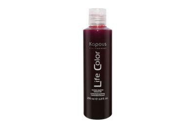 Shampooing cheveux teinté