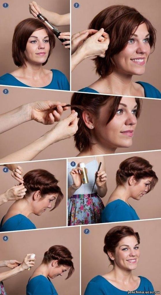 Comme c'est beau de collectionner les cheveux courts
