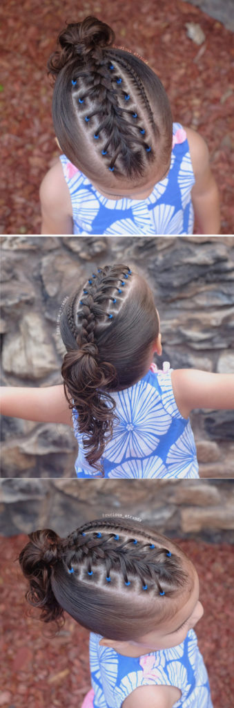 Coiffures pour enfants pour cheveux courts pour tous les jours à l'école et à la maternelle